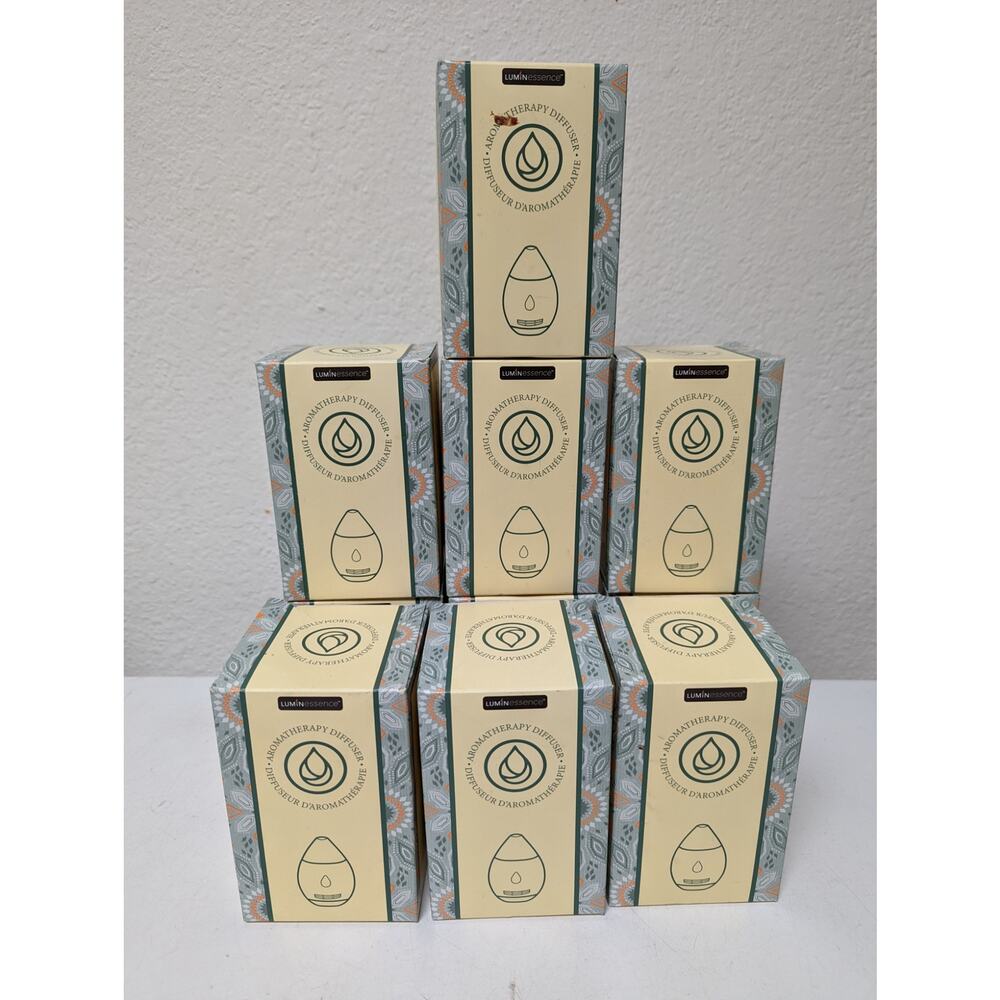 Luminessence Aroma Therapy Diffuser lot of 10 new in package battery operated